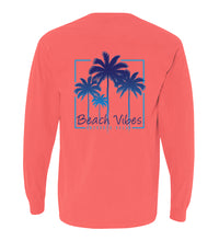 Load image into Gallery viewer, Beach Vibes Long Sleeve Tee