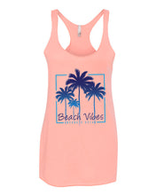 Load image into Gallery viewer, Beach Vibes Ladies Tank