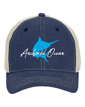 Load image into Gallery viewer, Marlin Unstructured Trucker Cap